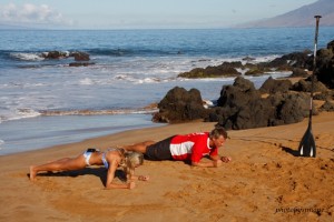 Start Core Plank Position