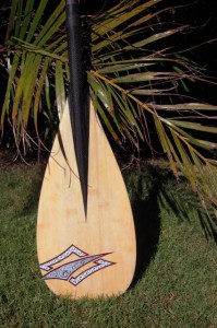 carbon fiber wood paddle
