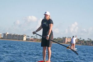 Deb Driscoll, Maui Big Wave SUP paddler and awesome assistant!