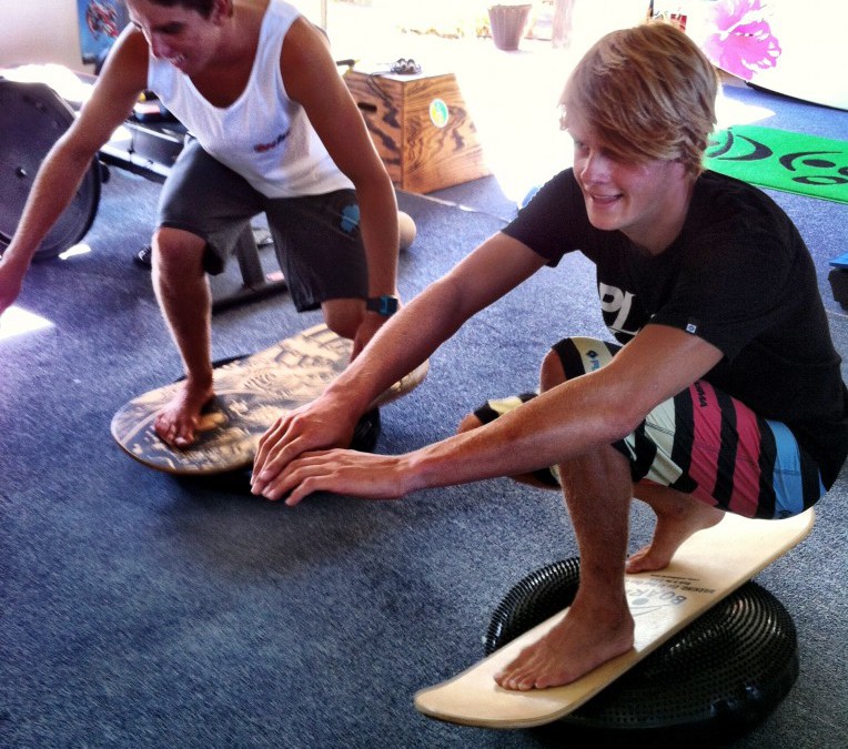 Kody Kerbox and Casper Steinfath SUP Training Tabata Style on Maui