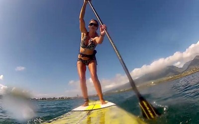 Video Training Tip: How to Increase Your SUP Power Strokes and Balance