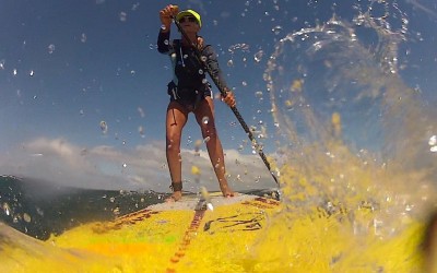 Downwind Stand Up Paddling Requires A Big Heart