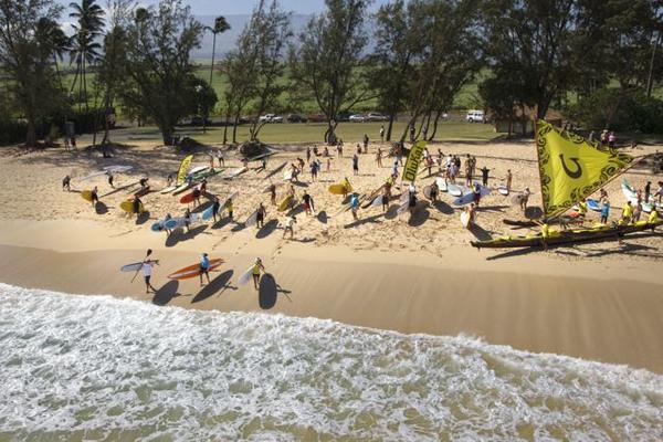 OluKai Ho'olaule'a 2014 Maui Hawaii Fun Paddle 