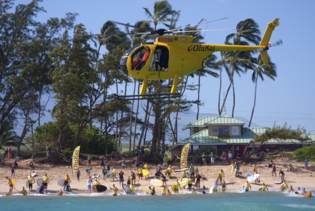 The OluKai 7th Annual Ho’olaule’a Fun Paddle Shines On