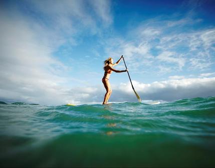 Suzie Cooney Stand Up Paddling