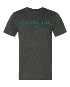 Maliko Run Maui Logo Men's T-shirt Dark Heather Grey