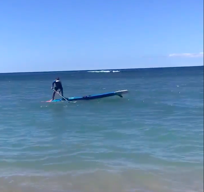 Bobo Gallagher and “Running the Deck” SUP Balance Reaction Training