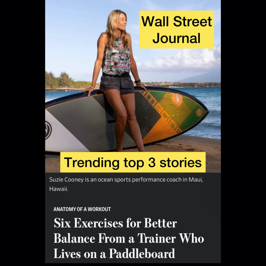 Suzie Cooney writes Wall Street Journal 6 Exercises for Better Balance
